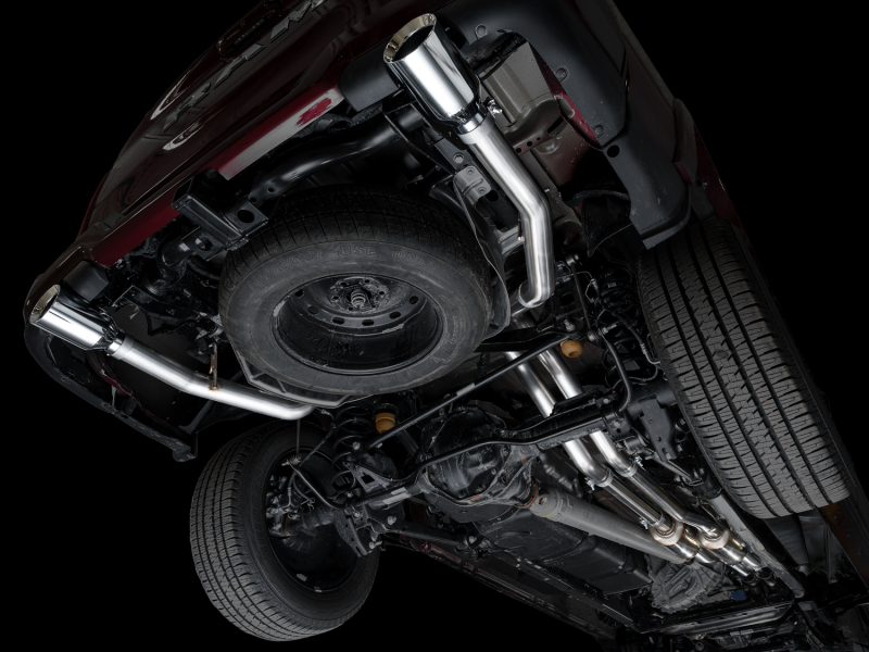 RAM 1500 Performance Exhaust - AWE Tuning - 0FG Catback Touring - Chrome Silver - `25-`27